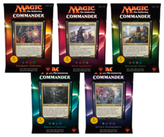 MTG Commander 2016 Decks: Set of 5